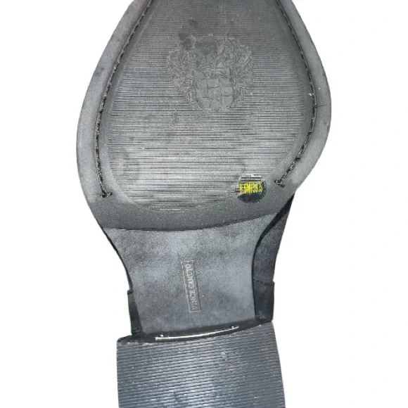 Vince Camuto Pelia Fringe Knee High Boot Black Boots Sz 8.5 - Picture 3 of 4